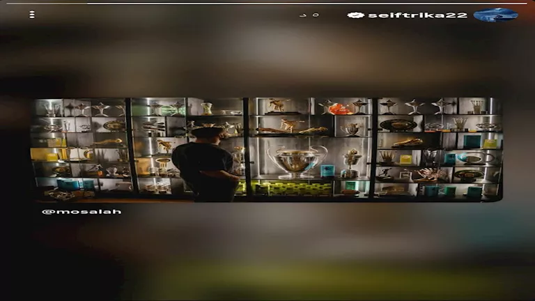 سيف تريكة يشارك صورة محمد صلاح