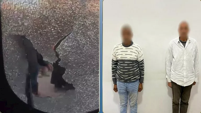 مصر – القبض على شخصين لقيامهما بتحطيم زجاج زجاج قطار بمحطة ببني سويف