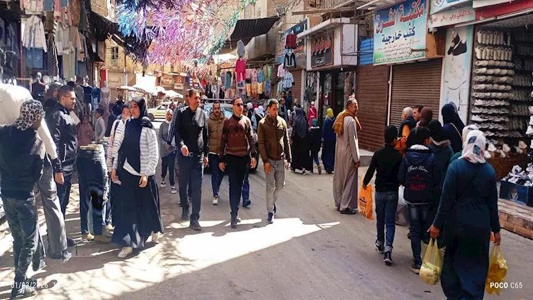 نائب محافظ المنيا يتفقد الشوارع وسوق الحبشي