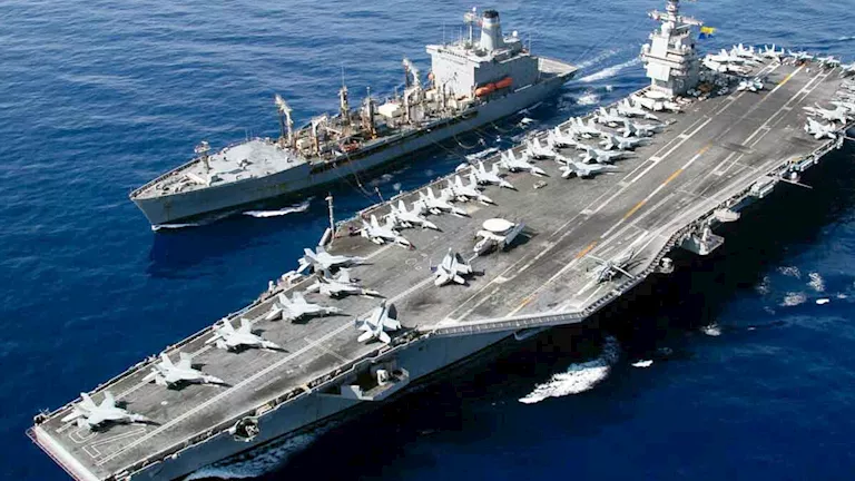 يو إس إس فورد تغادر شرق المتوسط وتتجه إلى البحر الأحمر