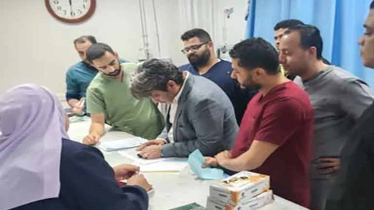 إحالة طبيب و3 ممرضين في مستشفى التأمين الصحي ببني سويف للتحقيق 