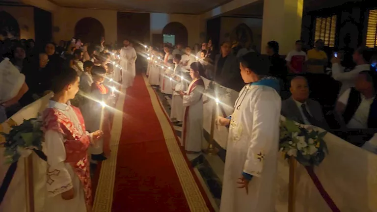 مصر – أقباط جنوب سيناء يحتفلون بعيد الفصح وسط قيود أمنية (صور)