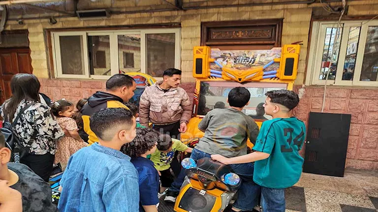 مصر – كرنفال بكنيسة الأنبا بيشوي ببورسعيد احتفالاً بالقيامة