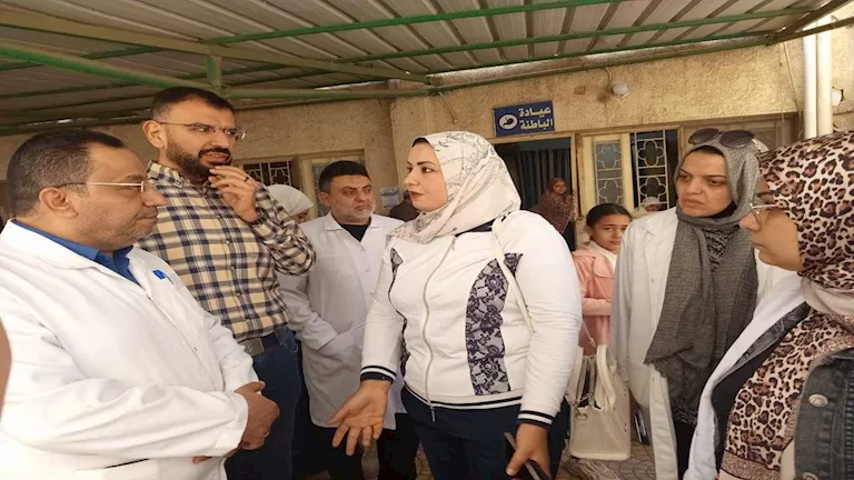 تحرك مكثف من قيادات صحة الدقهلية لتأمين احتفالات شم النسيم