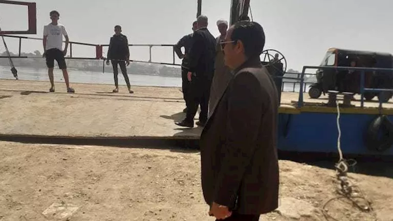 تشديد الرقابة على المعديات النيلية في بني سويف