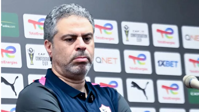معتمد جمال يتحدث عن مواجهة الزمالك أمام شباب بلوزداد ويحذر اللاعبين