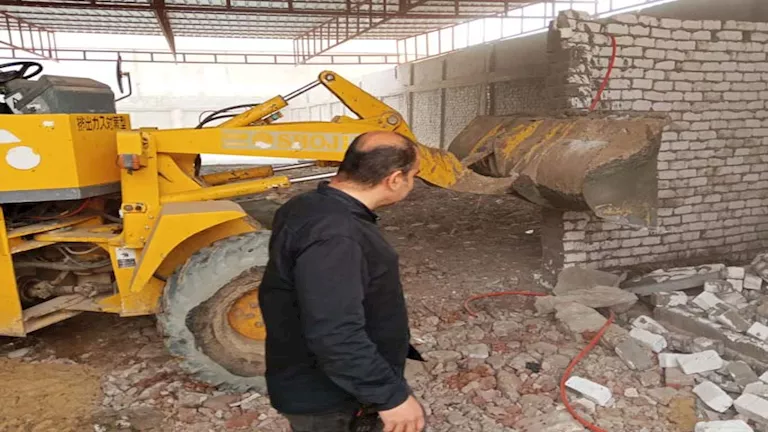 مصر – إزالة التعديات على الأراضي الزراعية وأملاك الدولة في 5 مراكز بالدقهلية