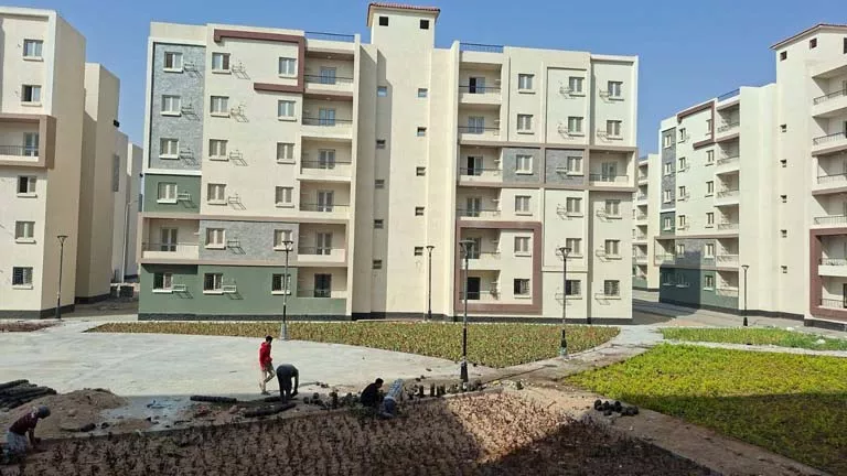 أحدث صور لشقق سكن لكل المصريين لمتوسطي الدخل بـ6 أكتوبر 