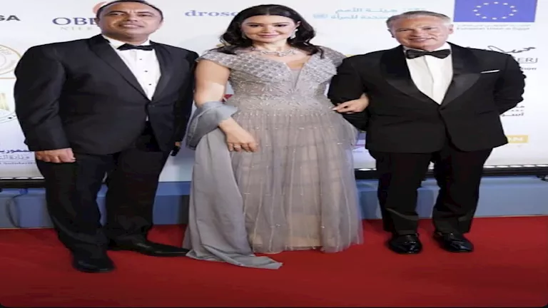 أروى جودة وزوجها