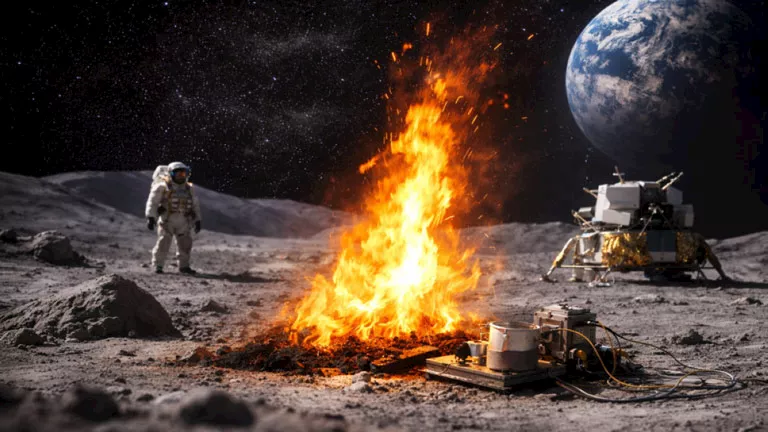 ناسا تُخطط لـ إشعال حريق متعمد على سطح القمر.. ما السبب؟ 