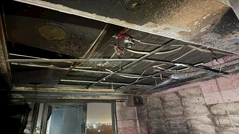 السيطرة على الحريق بالدور الثامن بمستشفى خاص في سوهاج