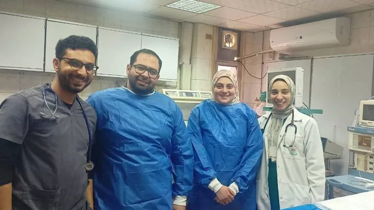 مستشفى أطفال المنصورة ينقذ رضيعًا ابتلع 6 قطع مغناطيس