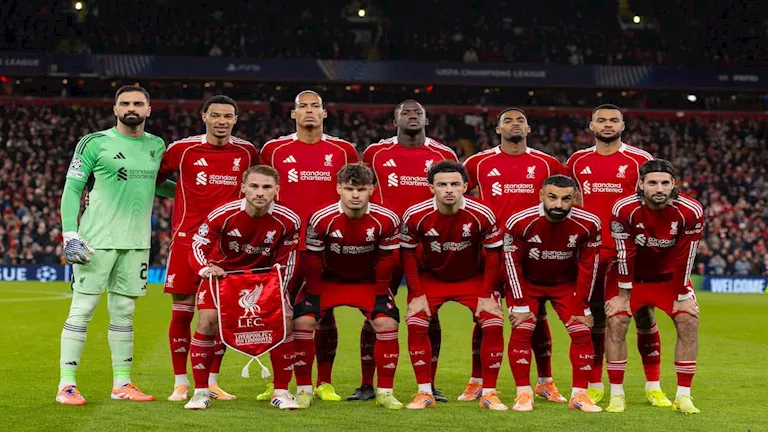 قائمة ليفربول لمواجهة باريس سان جيرمان في دوري أبطال أوروبا