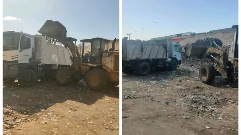رفع الإشغالات وتشديد الرقابة على المحال المخالفة ببولاق الدكرور