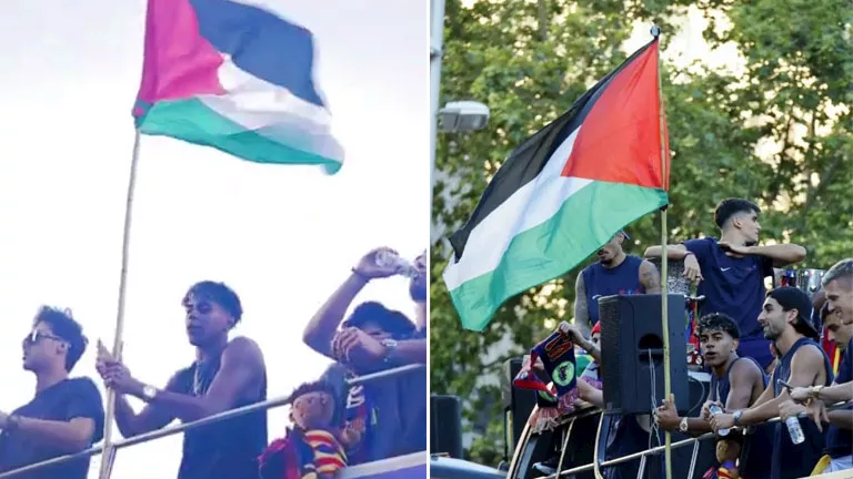 علم فلسطين ليس جريمة.. حفيظ دراجي يدعم لامين يامال