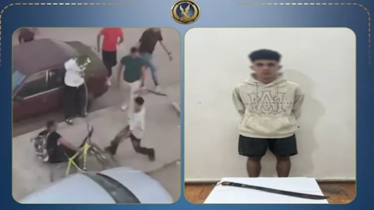 مصر – القبض على طالب اعتدى على عامل توصيل بالإسماعيلية بسكين مصر – القبض على طالب اعتدى على عامل توصيل بالإسماعيلية بسكين