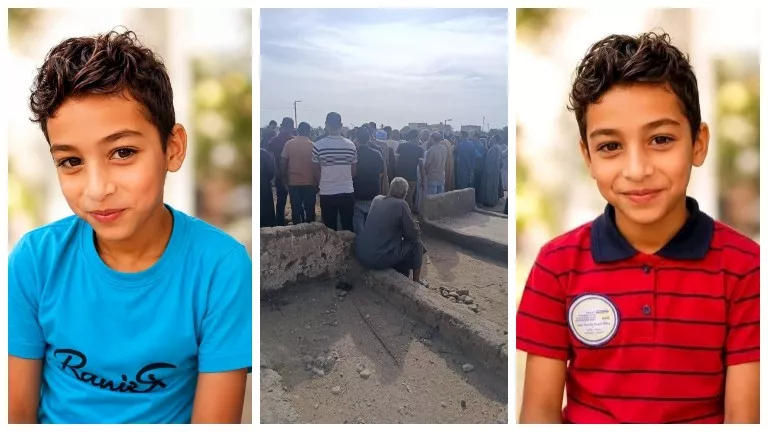 بالون ينهي حياة طفل.. حزن أهالي الطود أثناء تشييع جثمانه بالأقصر (صور)