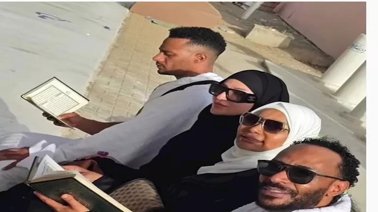 محمد رمضان في الحج