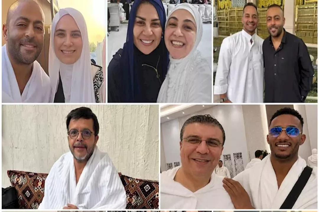النجوم بملابس الاحرام_2