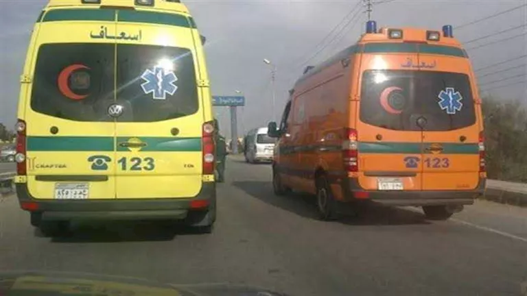 مصرع شخص وإصابة آخر في حادث تصادم بأسوان