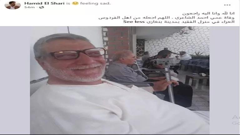 حميد الشاعري على فيسبوك