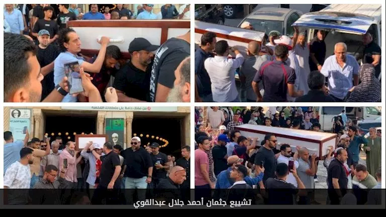 جنازة أحمد جلال عبدالقوي