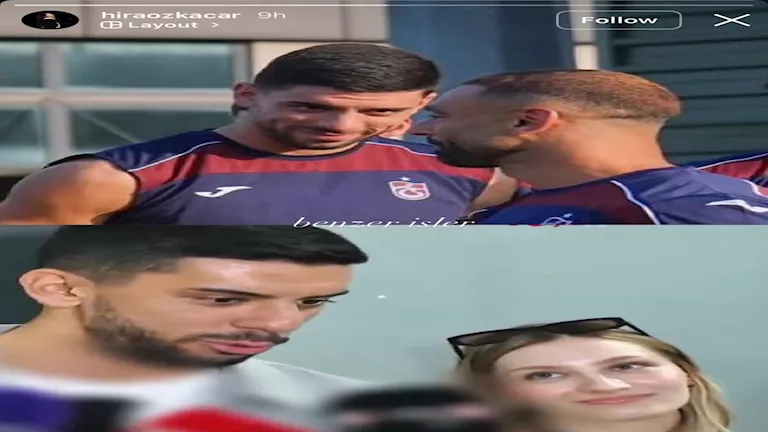 تعليق طريف من زوجة مدافع طرابزون على محمد صلاح