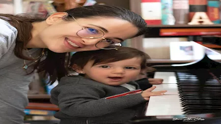 اصالة وابنتها شام وحفيدتها جيهان