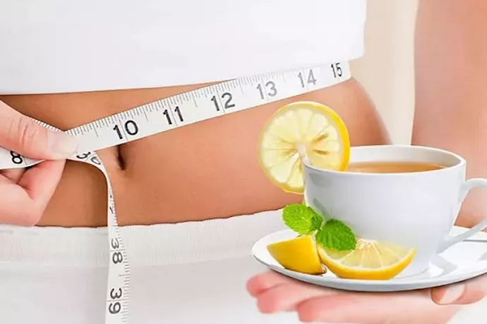 الشاي الأخضر بالليمون للتخسيس