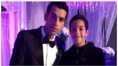 مصطفى شوبير من حفل زفاف صلاح عام 13 عاما