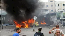 انفجار قرب القصر العدلي بدمشق يسفر عن 15 جريحًا (فيديو)