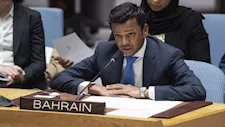 المندوب  البحريني بالأمم المتحدة: يجب إبقاء مضيق هرمز مفتوحا