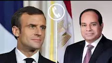 السيسي وماكرون يتفقان على احتواء التصعيد وتجنيب الشرق الأوسط عدم الاستقرار