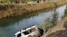 انقلاب ميكروباص بترعة الجيزاوية في العياط.. والبحث عن الركاب