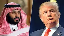 ولي العهد السعودي وترامب يبحثان تطورات المنطقة وأمن الممرات البحرية