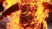 إصابة شخصين بحروق في واقعة غامضة بجوار جهاز حدائق أكتوبر