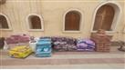 بالصور- الأديرة تهدي المساجد 300 كرتونة رمضان لتوزيعها على البسطاء في بني