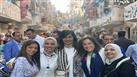 السفيرة نبيلة مكرم وزيرة الهجرة السابقة تشارك في حفل إفطار المطرية