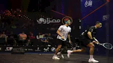 نتائج مباريات الدور الثالث من بطولة الجونة الدولية للاسكواش للرجال والسيدات