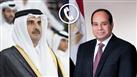 الرئيس السيسي وأمير قطر يبحثان جهود "هدنة غزة"