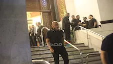 وائل رياض يشارك في عزاء الدهشوري حرب رئيس اتحاد الكرة الأسبق