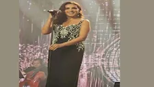 كلمة المطربة أنغام بحفلها في قطر.. ماذا قالت؟ (صور)