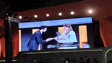أحمد مالك بعد فوزه بجائزة أفضل ممثل بـ"الجونة السينمائي": أول مصري ياخد