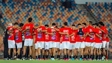 "رقص وموسيقى".. فرحة قوية من لاعبي منتخب مصر داخل غرف الملابس بعد التأهل