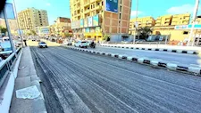 بعد تعدد الشكاوى.. بدء صيانة شارع عبد السلام عارف وكوبري المرور بالمنصورة