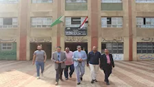 مدير تعليم الجيزة يتفقد مدارس الصف والعياط والبدرشين ويشيد بحضور الطلاب بنسبة 93٪