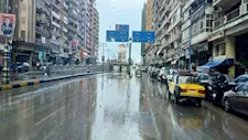 15 صورة.. تجدد هطول أمطار "المكنسة" على الإسكندرية