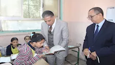 "عطية" يتفقد عددًا من مدارس شمال الجيزة وأوسيم