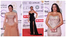 لقاء الخميسي ونسرين أمين.. 25 صورة للنجمات في ختام مهرجان القاهرة السينمائي