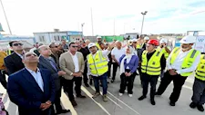 وزير الإسكان يتابع موقف تنفيذ أبراج "الداون تاون" وكوبري C19 بمدينة العلمين الجديدة